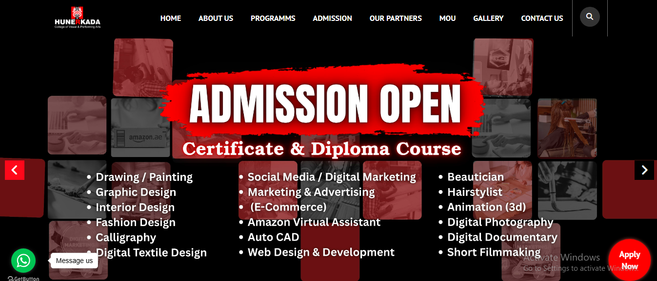 Hunerkada College Lahore 